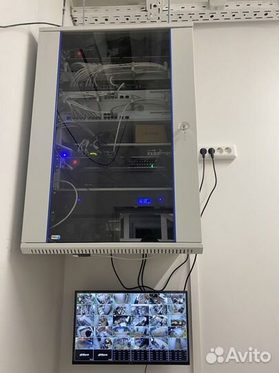 Установка камер видеонаблюдения, домофония