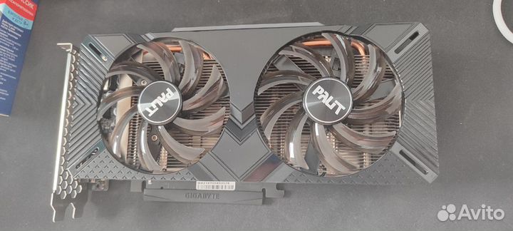 Видеокарта Palit GeForce GTX 1660 Dual 6gb