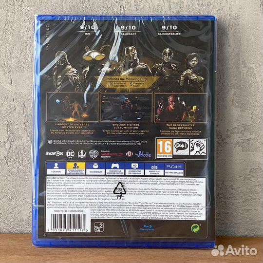 Диск Injustice 2 Legendary Edition для PS4 Новый