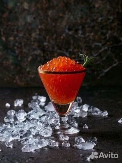 Камчатская икра кижуча и горбуши