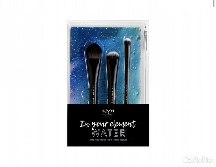 Набор кисти для макияжа NYX Professional+косметич