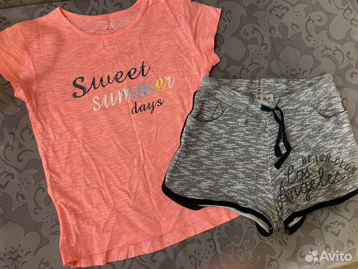 Вещи на девочку, размер 7-9 лет