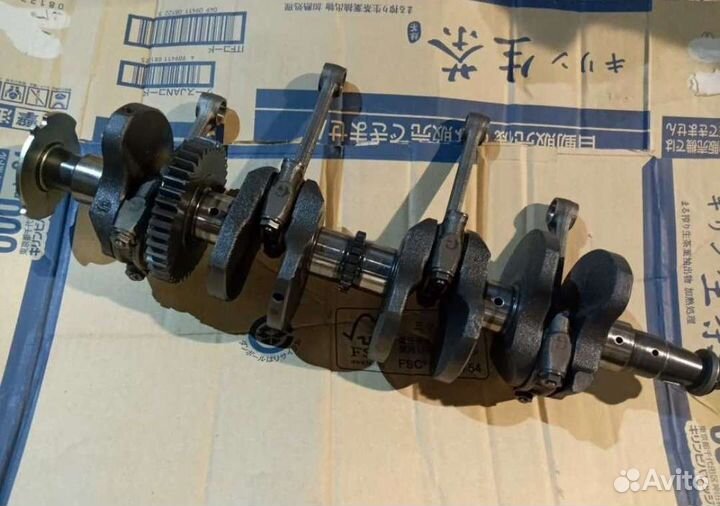 Коленвал, коленчатый вал kawasaki zrx 400