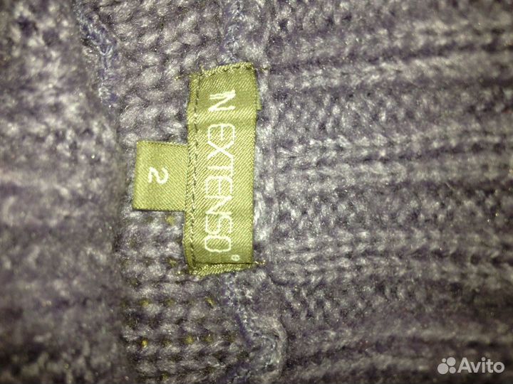 Вязаная стильная жилетка, р.98