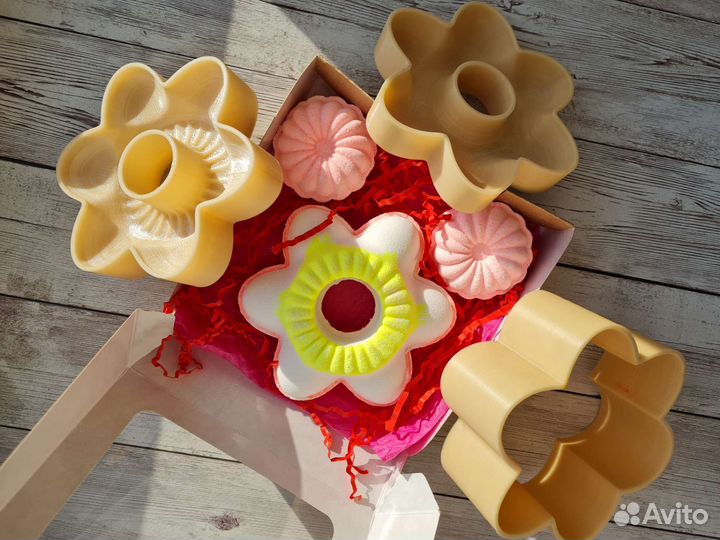 3d формы для бомбочек