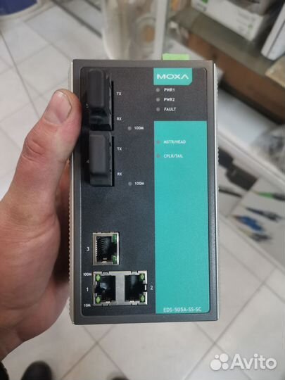 Промышленный Коммутатор moxa EDS-505A-SS-SC-T