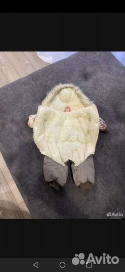 Комбинезон для маленькой собаки зима