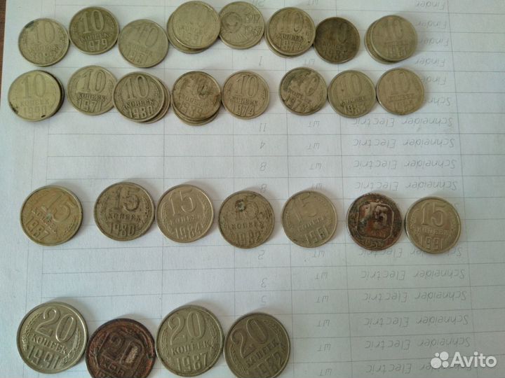 Купюры России, СССР и Украины