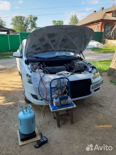 Заправка автокондиционера