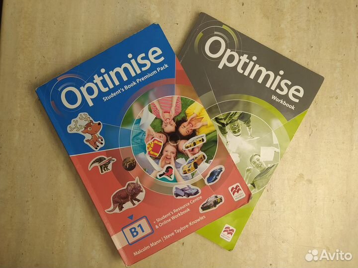 Optimise Учебник B1 и раб.тетр. B1+ по английскому