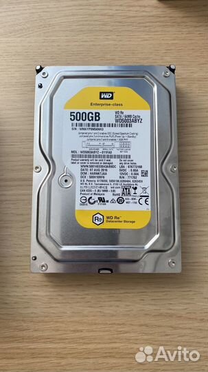 Hdd 500gb 3.5 WD и Samsung