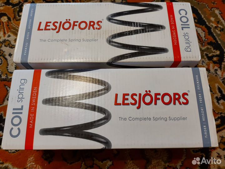 Пружины перед ауди а4 б7 б6 lesjofors 4082940