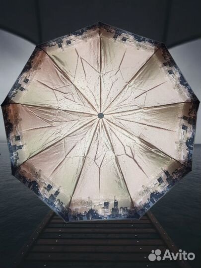 Зонт автомат женский с ситемой 