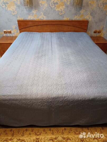 Спальный гарнитур, полированный, Шатура, б/у