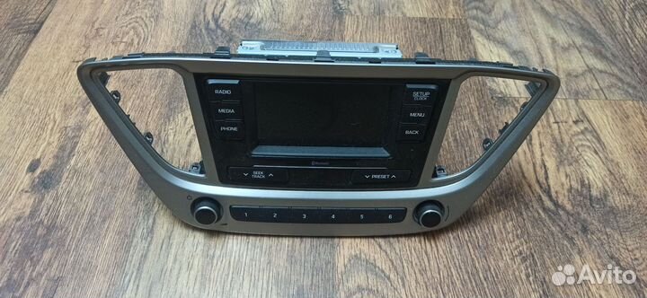 Магнитола hyundai solaris 2