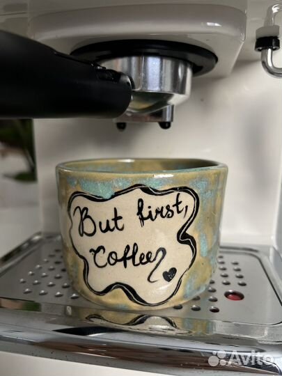 Керамический стакан ручной работы