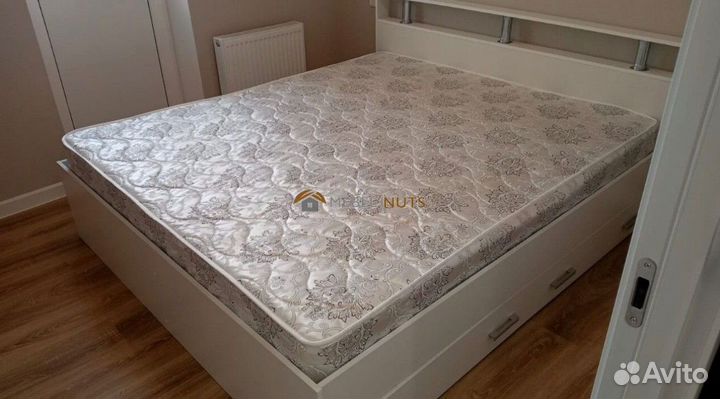 Кровать двуспальная 160х200 с ящиками