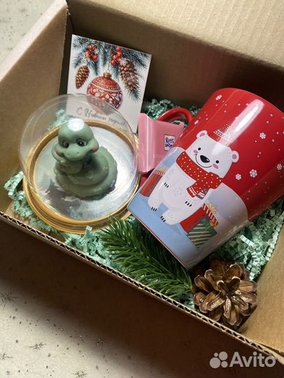 Новогодний подарок с кружкой