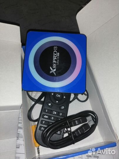 Андроид смарт тв приставка X88pro13