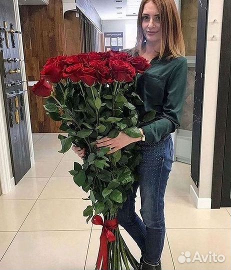 Высокие Розы с Доставкой