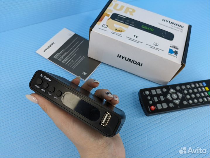 Тв приставка Hyundai ресивер hdtv