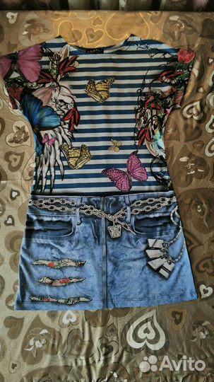 Платье-туника для девочки