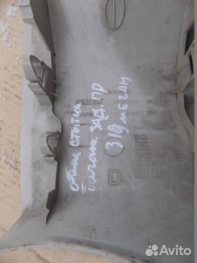 Обшивка багажника Megane II 2002-2009