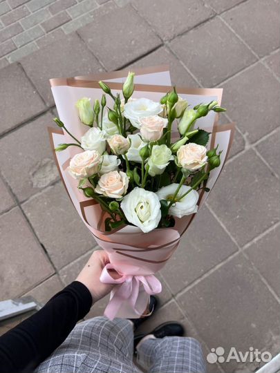 Букеты с Эустомой