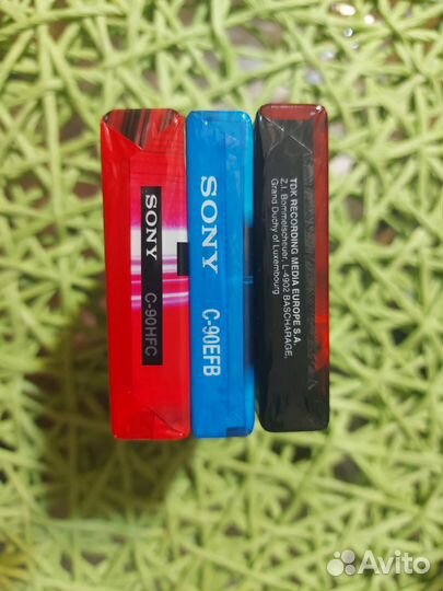 Аудиокассеты Sony и Tdk новые оригинал