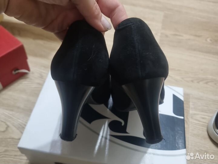 Туфли женские 38 размер натуральная замша