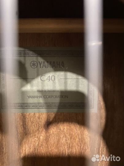 Гитара yamaha c 40