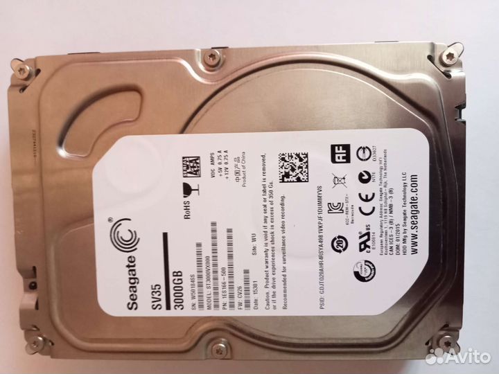 Жёсткий диск 3 Тб