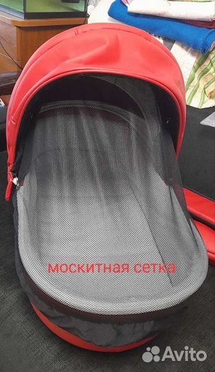 Коляска 2 в 1 Riko sigma эко кожа