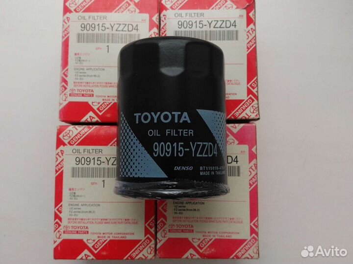 Фильтр масляный 90915-yzzd4 Тойота