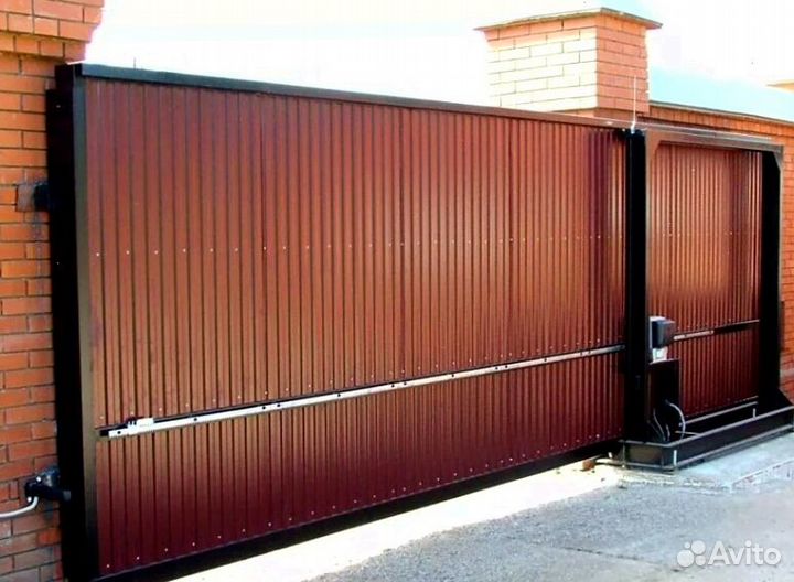 Ворота откатные заказать прочные