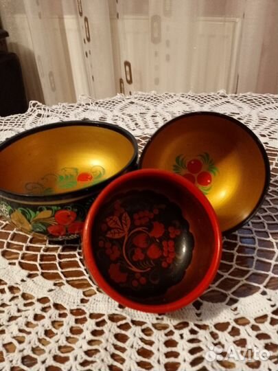 Посуда Хохлома СССР