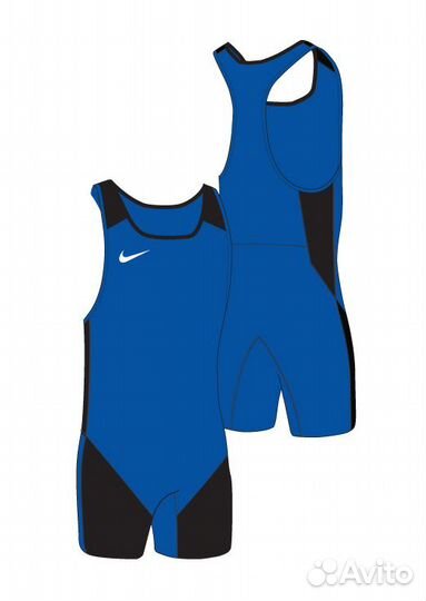 Nike Weightlifting Singlet Men (496 синий) - трико