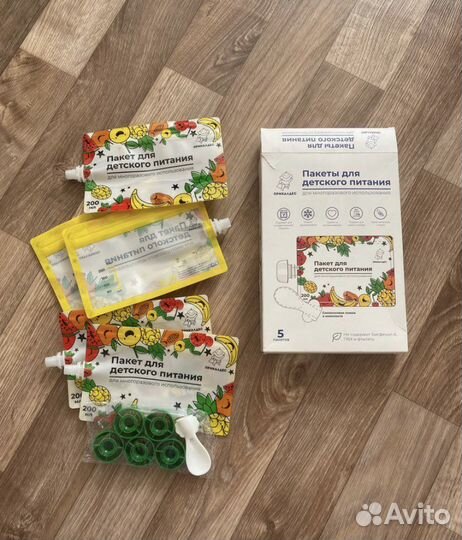 Пакеты для детского питания