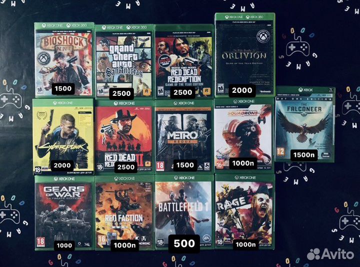 Игры xbox 360,xbox one,xbox original