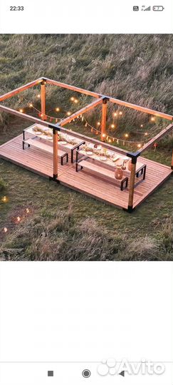 Беседка садовая для дачи