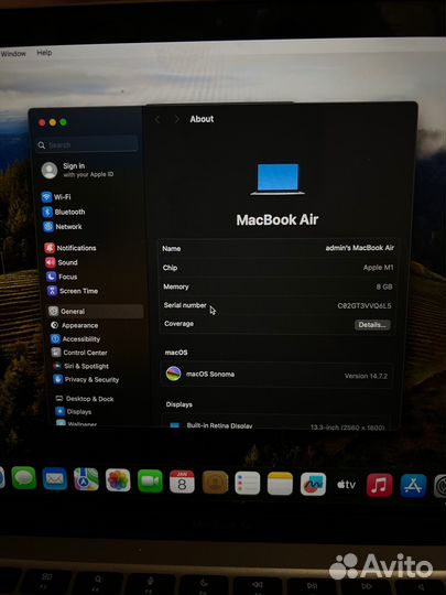 Apple macbook air m1