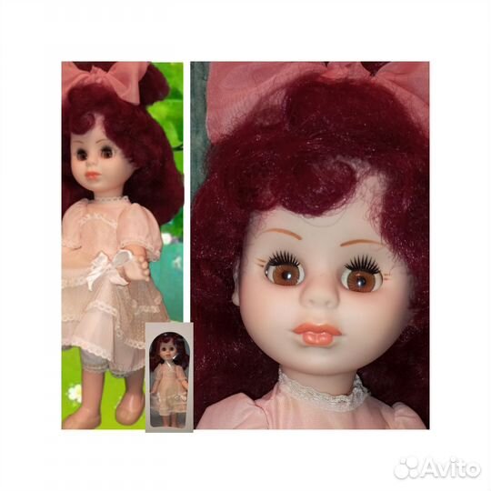 Кукла СССР ленигрушка, клеймо, 47 см