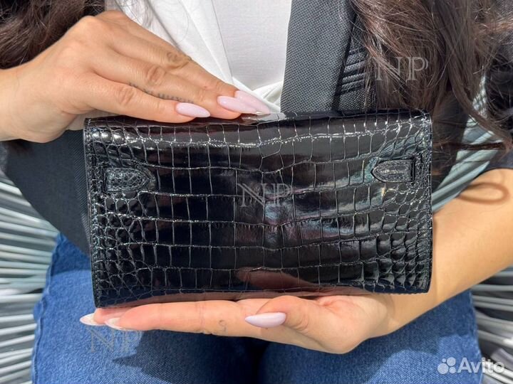 Сумка Hermes Kelly to go аллигатор