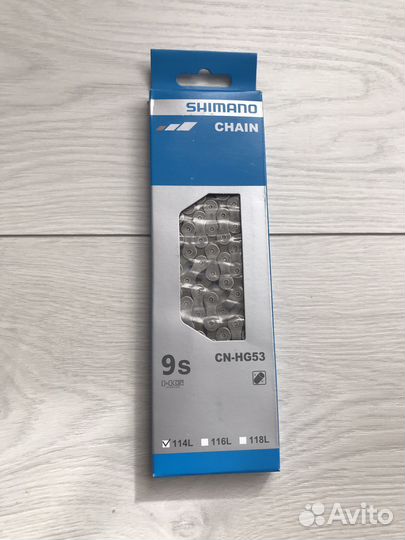 Цепь Shimano 9/10/11/12 скоростей