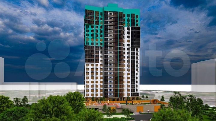 4-к. квартира, 105,3 м², 8/21 эт.