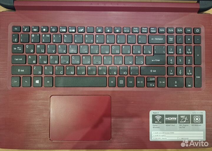 Ноутбук Acer Aspire 3 4Gb
