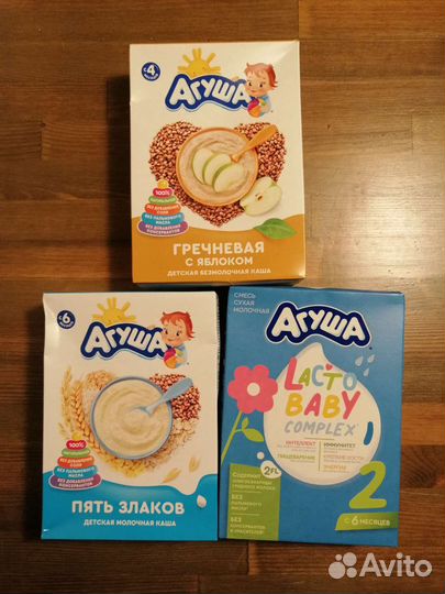 Смесь и каша Агуша