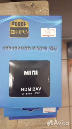 Переходник hdmi vga av