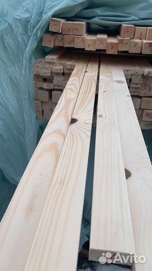 Брусок сухой сорт 40x40x3000