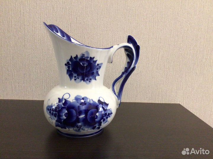 Кувшин гжель, авторская работа